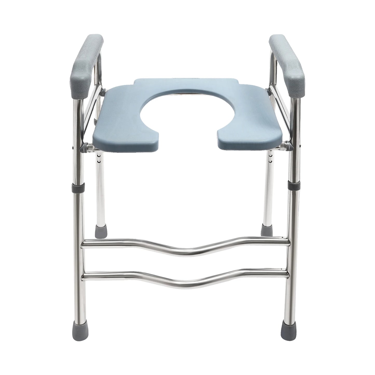 Stainless Steel Raised Toilet Seat