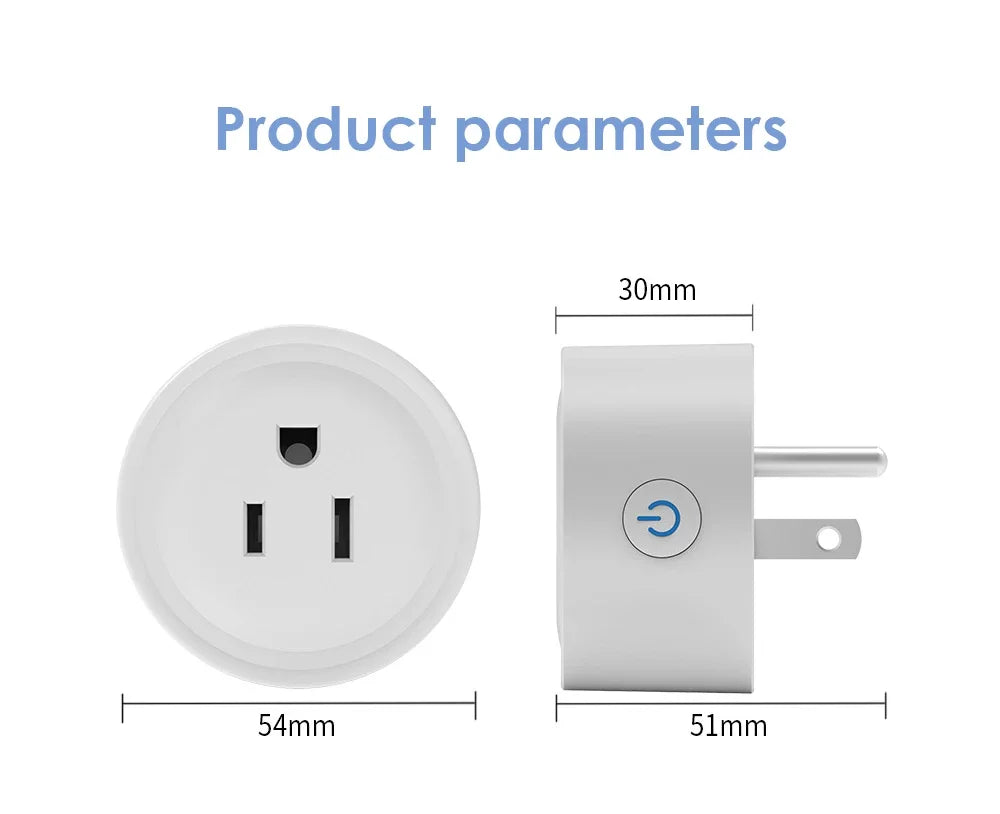 Smart Wifi Plug With Alexa