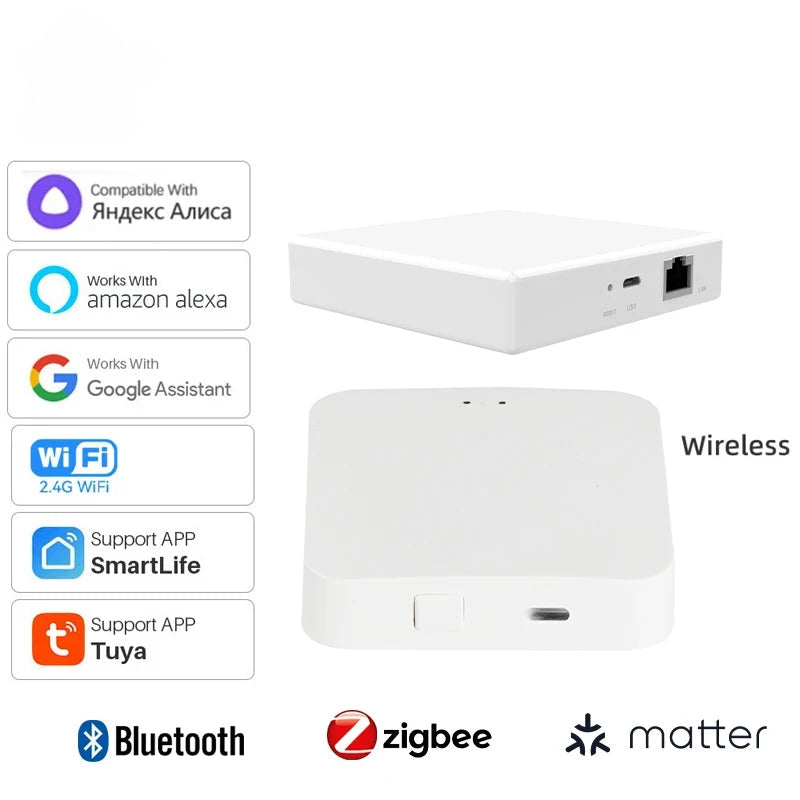 WiFi Zigbee Bluetooth Multi-Mode Hub
