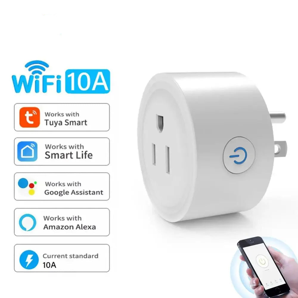 Smart Wifi Plug With Alexa