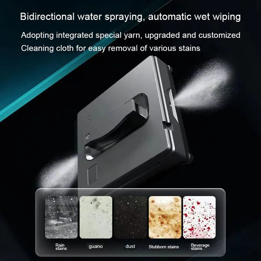 Robot Window Cleaner with Smart Memory