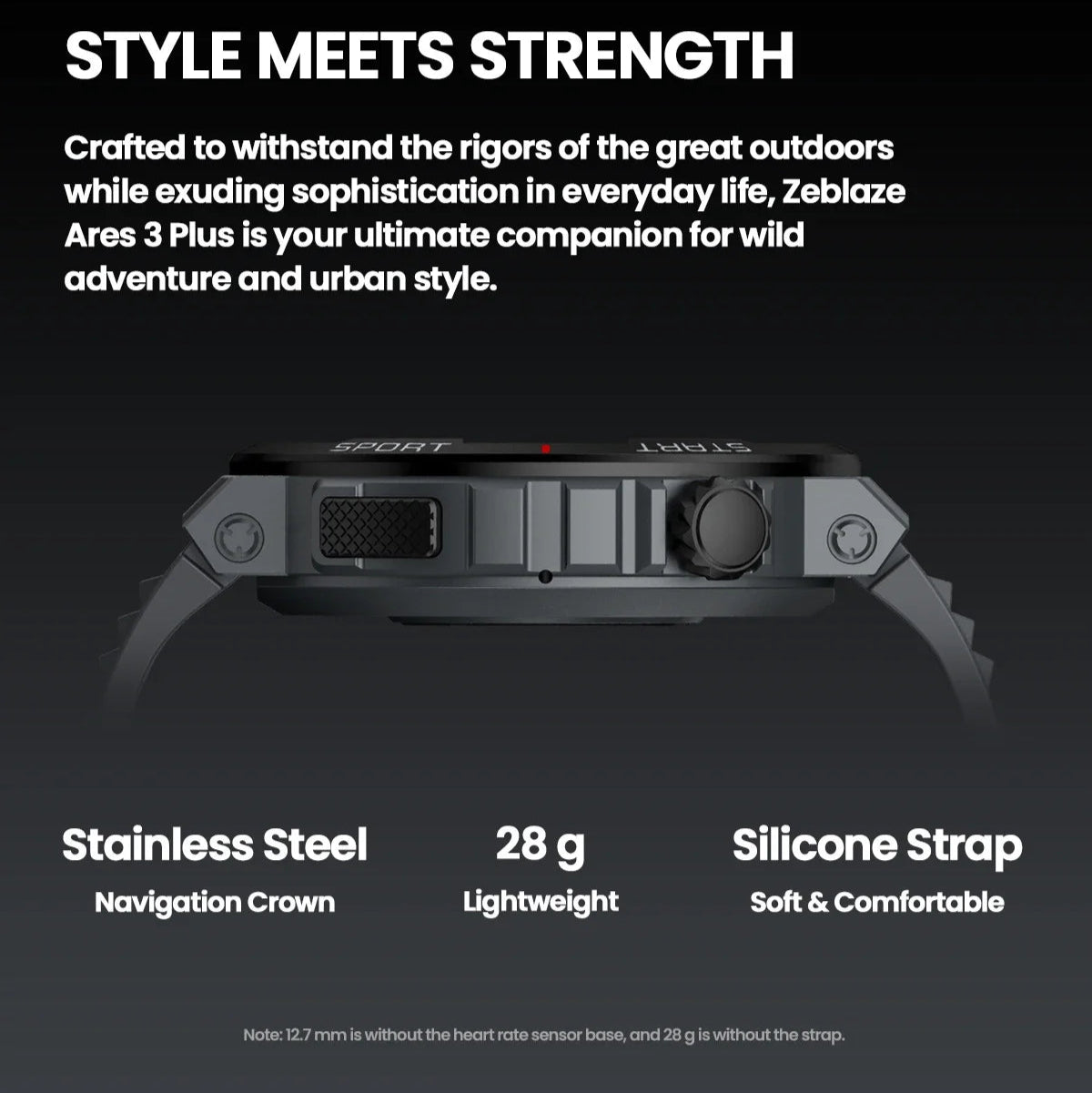 Smartwatch Ares 3 Plus