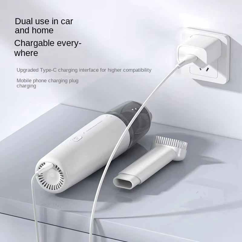 Portable Wireless Vacuum Cleaner with Powerful Suction 130ml