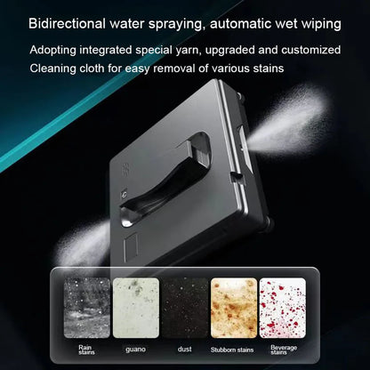 Robot Window Cleaner with Smart Memory